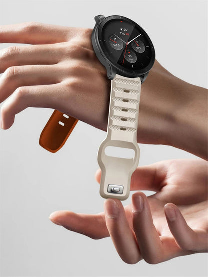22mm 20mm Silicone Band For Huawei Watch 4/3/GT3-2 Pro Amazfit GTR 4/GTS 4 Soft Breathable Belt Samsung Galaxy Watch 6/5/4 strap