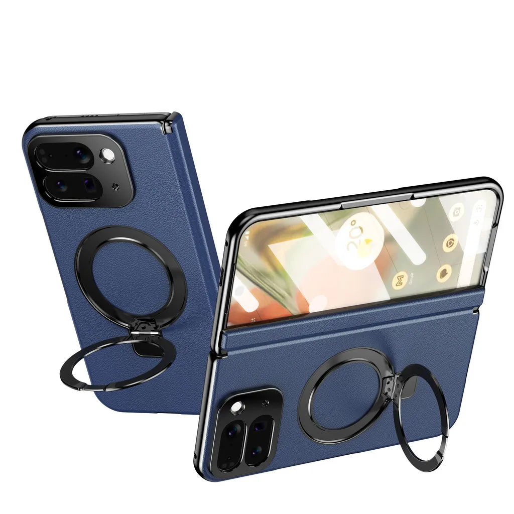 Magnetic Hinge Case For Google Pixel 10 Pro Fold 360 Full Protection Screen Glass Wireless Magnetic Holder Cover