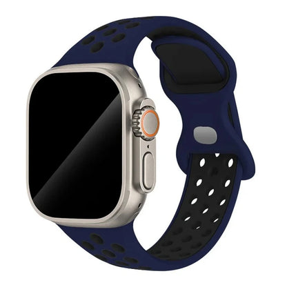 Strap For Apple Watch Band 46mm 44mm 49mm 45mm 40mm 41mm 38 42mm correa Breathable bracelet iwatch series 10 8 SE 7 6 5 9 Ultra