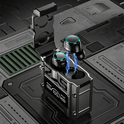 Original M25 TWS Earbuds with LED Digital Display - Bluetooth 5.3 Headphones, Touch Control & Noise Reduction Stereo Sound