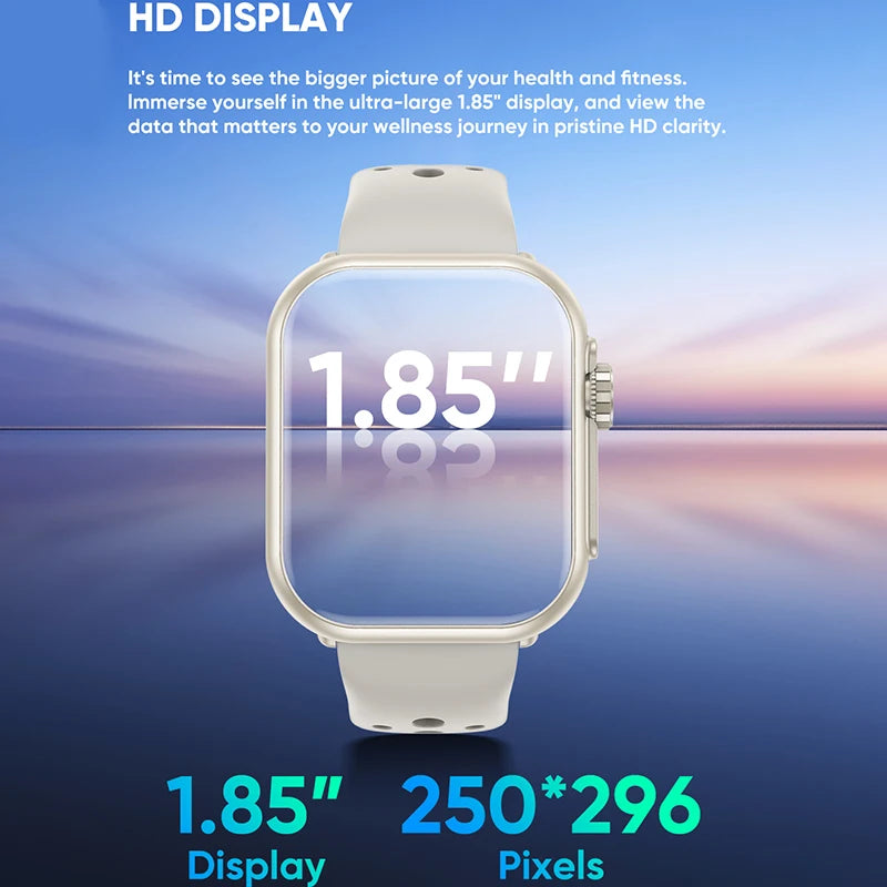 Watch Ultra K62 Men Women 1000mAh AMOLED 100+Sport Heart Rate HD Bluetooth Call GPS Track Waterproof Smart Watch For iOS Android
