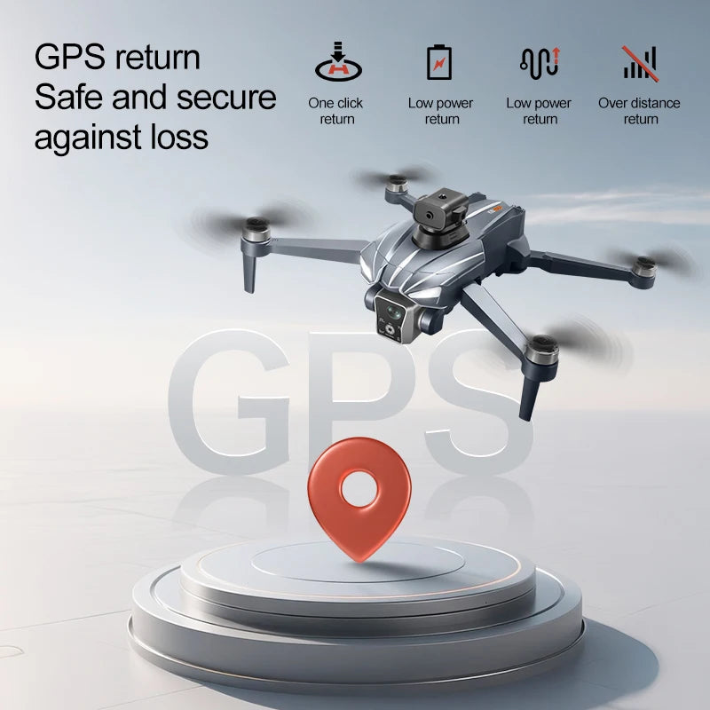 2026 K18 Max 8K Camera Drone 360° Obstacle Avoidance Panoramic Shooting 5G GPS Brushless Motor With Screen Remote Control Drone