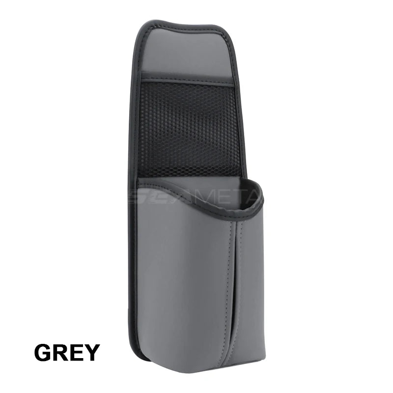 SEAMETAL Car Seat Side Storage Bag Hanging Auto Seat Organizer Tissue Holder Universal Mesh Storage Pocket for Phone Bottle