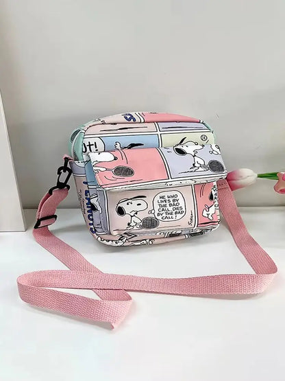 2025 The New Cartoon Corner Creature Snoop Shoulder Diagonal Handbag Purses and Handbags Crossbody Bags for Women