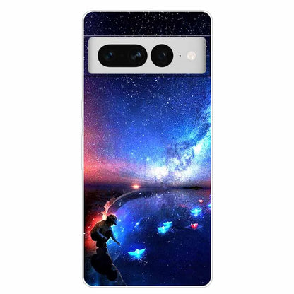 Case for Google Pixel 8 Pro / 7 7Pro Cover Pixel 8Pro Silicone Soft TPU Clear Funda for Google Pixel 8 5G Phone Shells Animals