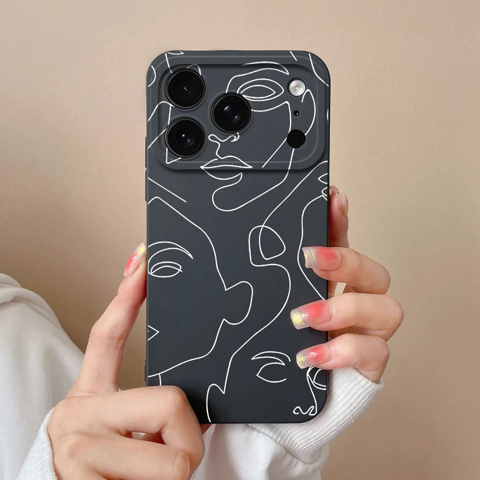 Case For iPhone17 17Air 17Pro 17ProMax Butterfly Love Heart Anti-fall Dustproof Trendy Housing For iPhone 17 Pro Max Funda Coque