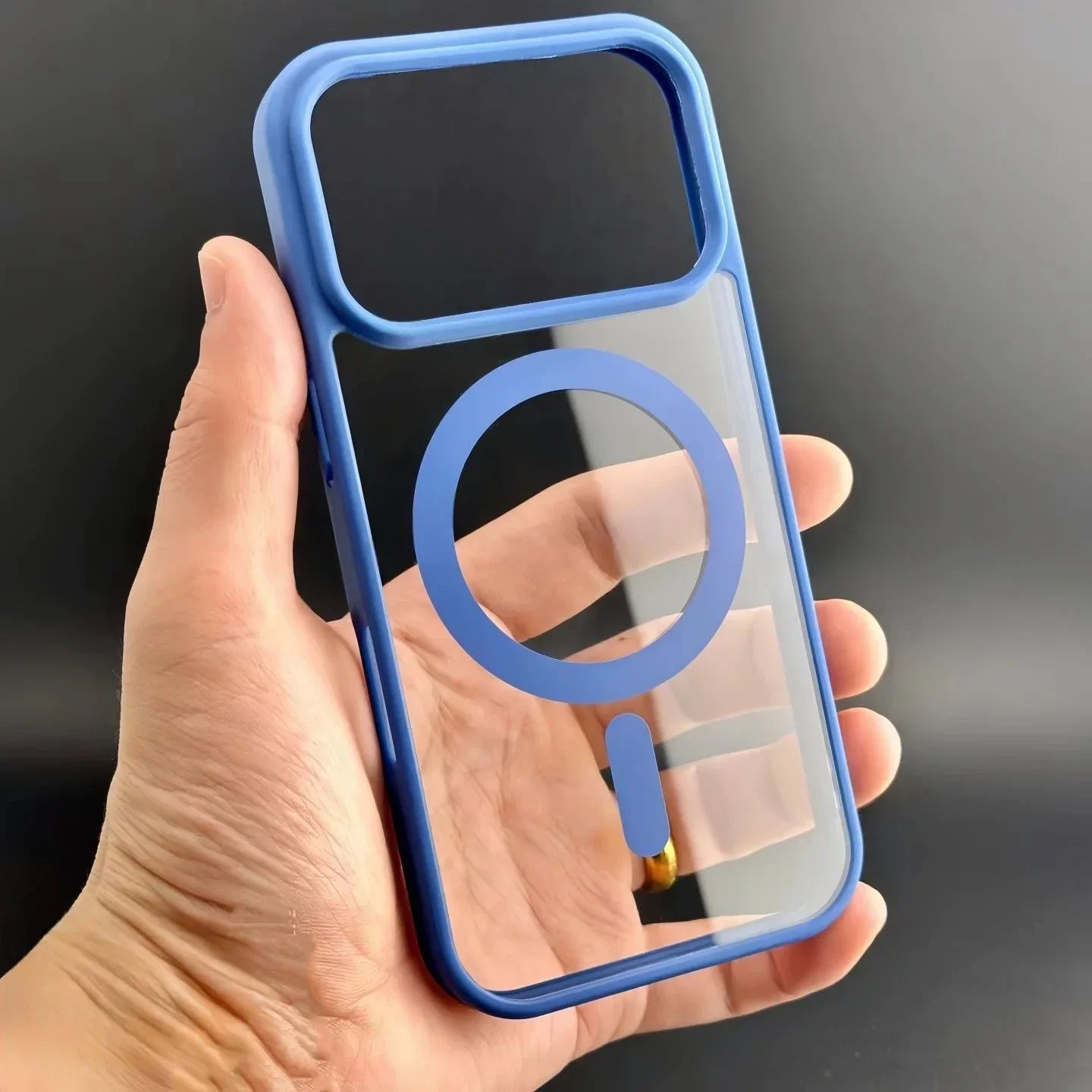 For Magsafe Case For iPhone 17 Air 17Promax 16 15 14 Pro Max Plus 13 12 Mini 11 16E SE4 17Pro Original Transparent Acrylic Cover