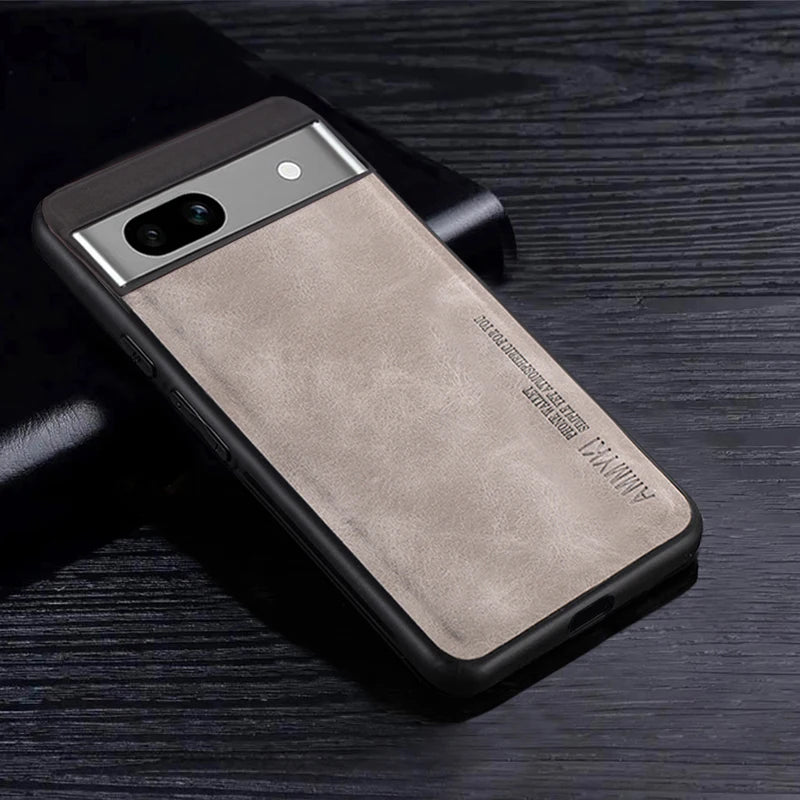 2025 Silicone Soft TPU Bumper cover For Google Pixel 7 7A Pro Case PU leather Silicone Case For Google Pixel 8 8A Pro Case