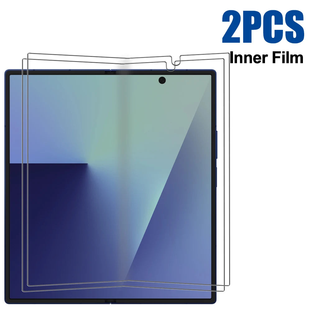 Flexible Hydrogel Film for Samsung Galaxy Z Fold 7 HD Clear Front Back Full Cover Screen Protectors for Samsung Galaxy Z Fold 7