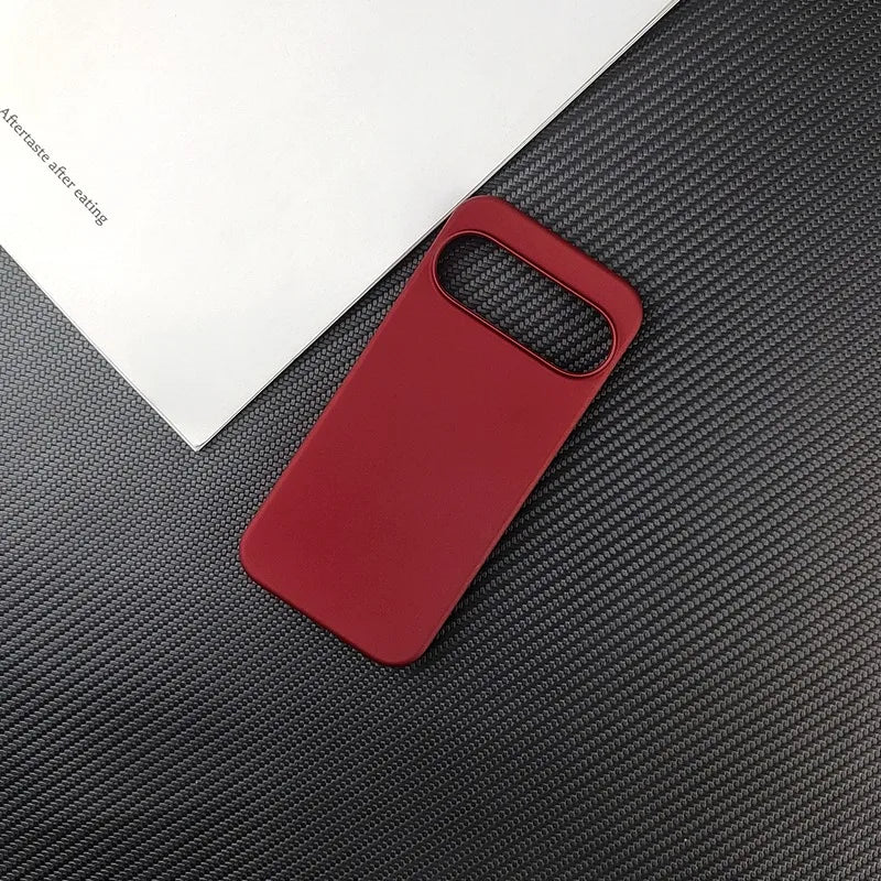 Slim Matte PC Case for Google Pixel 9A 9 Pro XL 8 7 Pro Solid Color Shockproof Cover for Google 5 XL 6 Pro Pixel 6A 7A 8A