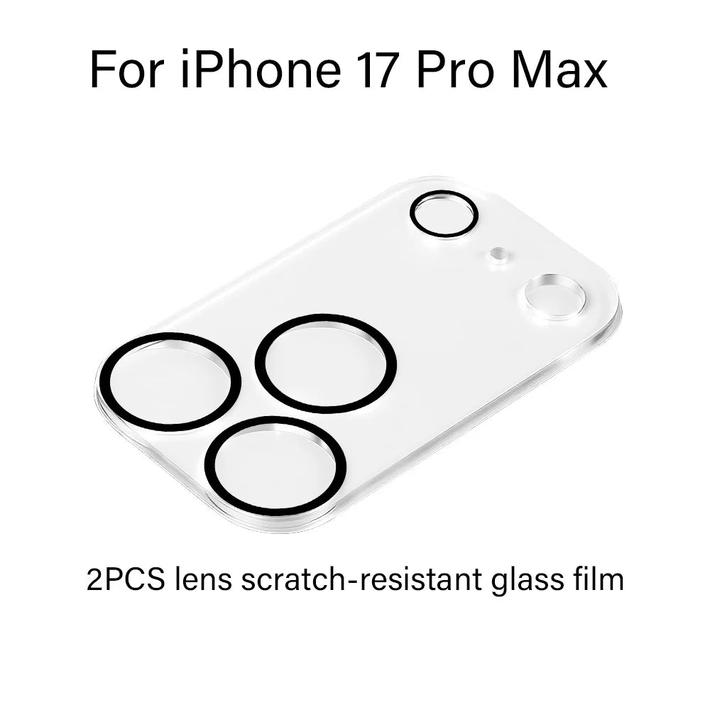 For Apple iPhone 17 Air Pro Max 3D Camera Lens Screen Protectors For Apple IPhone17 17promax 17Air Scratch-proof Protective Film