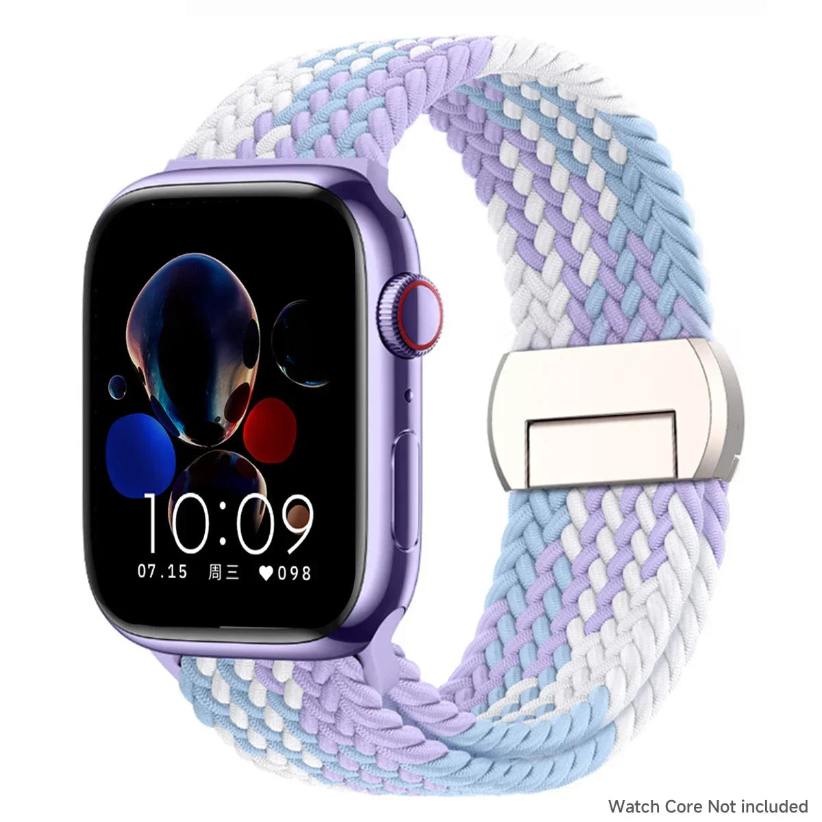 Magnetic Nylon Strap for Apple Watch Band Ultra 2 3 49mm 46mm 42mm Bracelet Iwatch Series 10 9 8 7 6 SE 5 4 38 45 41mm 44mm 40mm