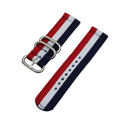 18mm 20mm 22mm 24mm Nylon strap For Samsung Galaxy watch 3 4 5 pro 6 7 46mm 42mm Active2 Amazfit Bip S3 frontier Sports band