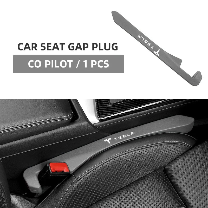 1pcs Car Seat Side Filling Strip Gap Car Interior Decoration Supplies for Tesla Model 3 2022 X S Cc3 Cybertruck 2021 Y Juguete
