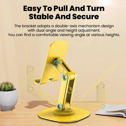 360° Rotating Foldable Desktop Mobile Phone Holder Foldable Lazy Universal Tablet Portable Mobile Support Stand For IPhone 16