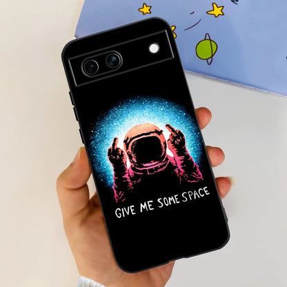 For Google Pixel 8A Case Stylish Painted Cover Soft TPU Shockproof Phone Case For Google Pixel 8 Pro Pixel8A Fundas Coque Bumper