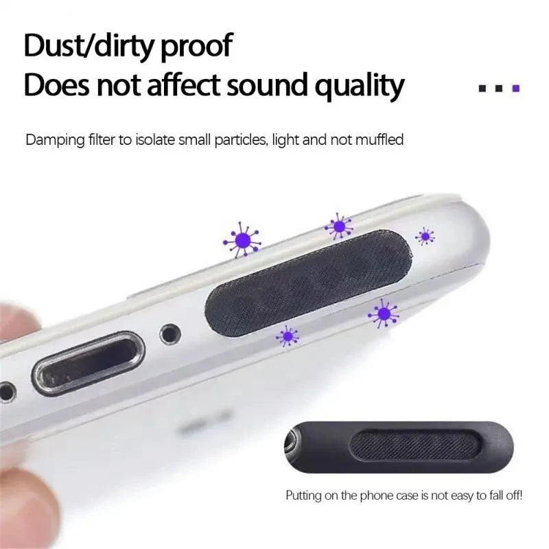 Mobile Phone Speaker Dustproof Net Earpiece Dustproof Sticker Universal Android Mobile Phone Speaker Dustproof Net - covers4phones