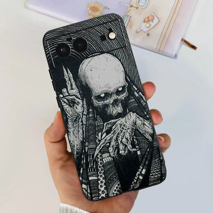 For Cover Google Pixel 6 Case Cute Cat Cartoon Bumper Back Shockproof Soft TPU Case For Google Pixel 6A 6PRO Pixel 6 Phone Cases