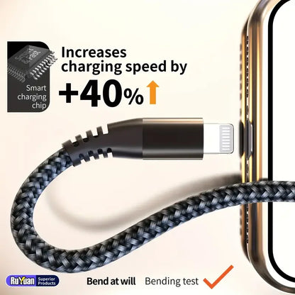LAIHONEN MFI certified for iPhone 14 13 12 11 Type c To Lightning Fast charging cable for iPad Charging data transmission cable