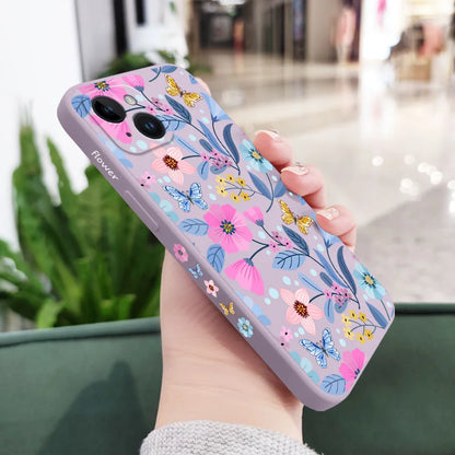 Miss Pattern Phone Case For iPhone 16 15 14 13 12 11 Pro Max Mini X XR XS SE2020 8 7 Plus 6 6S Plus Cover