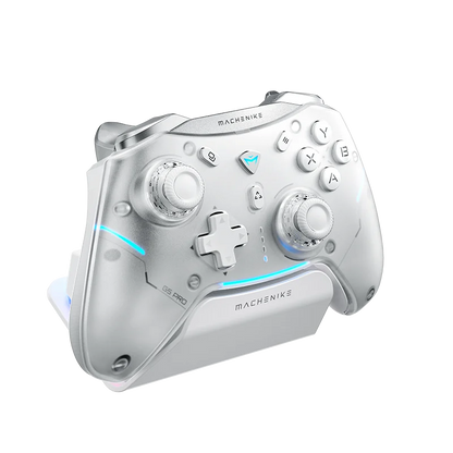 MACHENIKE G5 Pro Max Gaming Controller With Charging Dock RGB Wireless Gamepad Hall Effect Joystick Trigger For Switch PC Phone