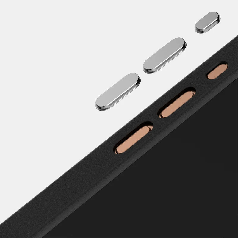 Magsafe Magnetic Wireless Charging Shockproof Phone Case For iPhone 16 Pro Max E 14 13 15 Pro Max Hard PC+Soft TPU Back Cover