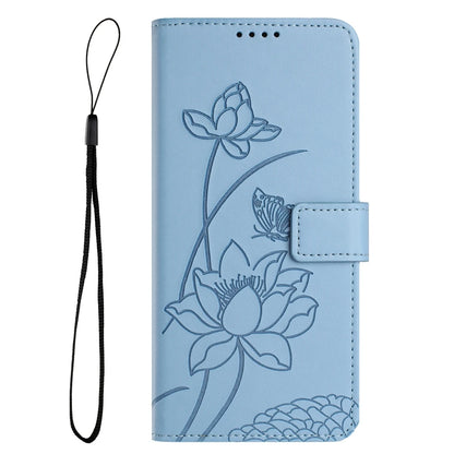 for Funda iPhone 17 16 15 14 13 12 11 Pro Max Lotus Leather Phone Case for Etui iPhone 17 Air 16E 15 Plus Cases Flip Cover Women