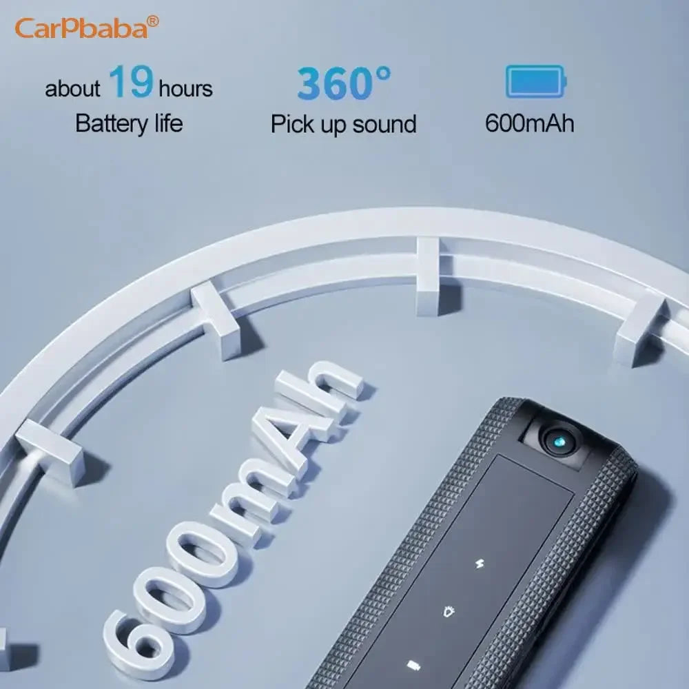 Carpbaba C2S Mini Body Camera 1080P HD DV Professional Bodycam Digital Voice Video Recorder Small Micro Sound Recording Device