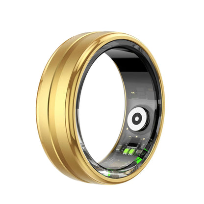 R06 Smart Ring Men Women, Heart Rate And Blood Oxygen Monitor Ip68 5atm Waterproof Bluetooth Connected Wise Multi-sport Mode - covers4phones