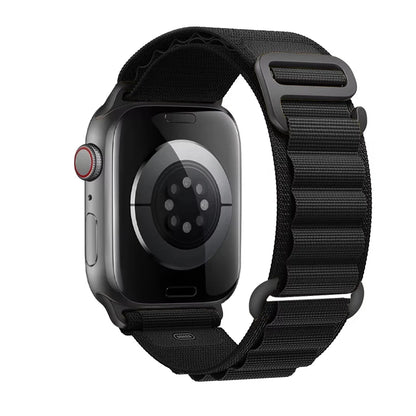 for Apple watch Straps 45mm 46mm 49mm 42mm iwatch Band 44mm 41mm 40mm Nylon Alpine bracelet correa Series 10 9 8 7 6 SE Ultra 2
