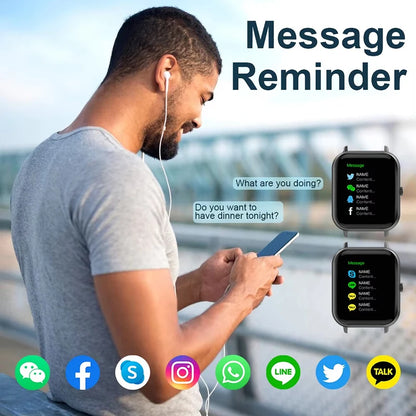Watch 5 Upgraded Sports Smart Watch 2026 New Men Woman GPS Track HD Bluetooth Call Heart Rate IP68 Waterproof Fitness Smartwatch