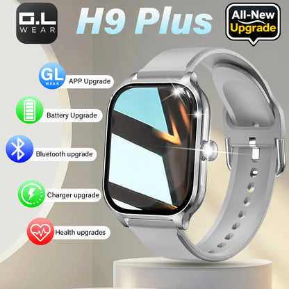 LAXASFIT 2025 New Smart Watch Bluetooth Call Message Reminder 24 Hour Health Monitoring Smart Watch Gift for Men and Women
