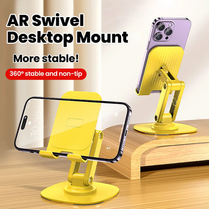 360° Rotating Foldable Desktop Mobile Phone Holder Foldable Lazy Universal Tablet Portable Mobile Support Stand For IPhone 16