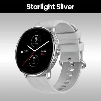 Zeblaze GTR 3 Pro AMOLED Display Make/Answer Phone Calls Smart Watch 316L Stainless Steel  Fitness Smartwatch For Men Women
