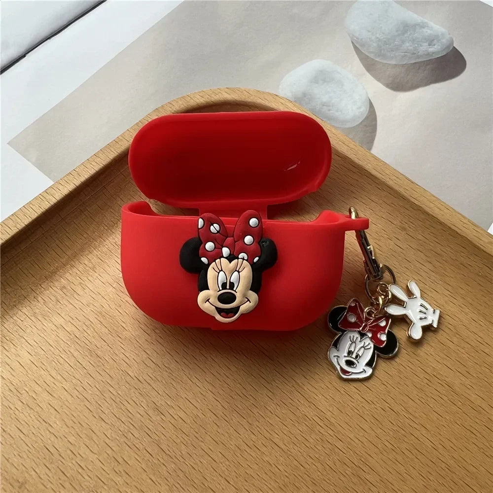 Disney DIY Cartoon Case Cover for Samsung Galaxy Buds 3 Buds 3Pro Case Earphone Accessories for Samsung Galaxy Buds3 Cover