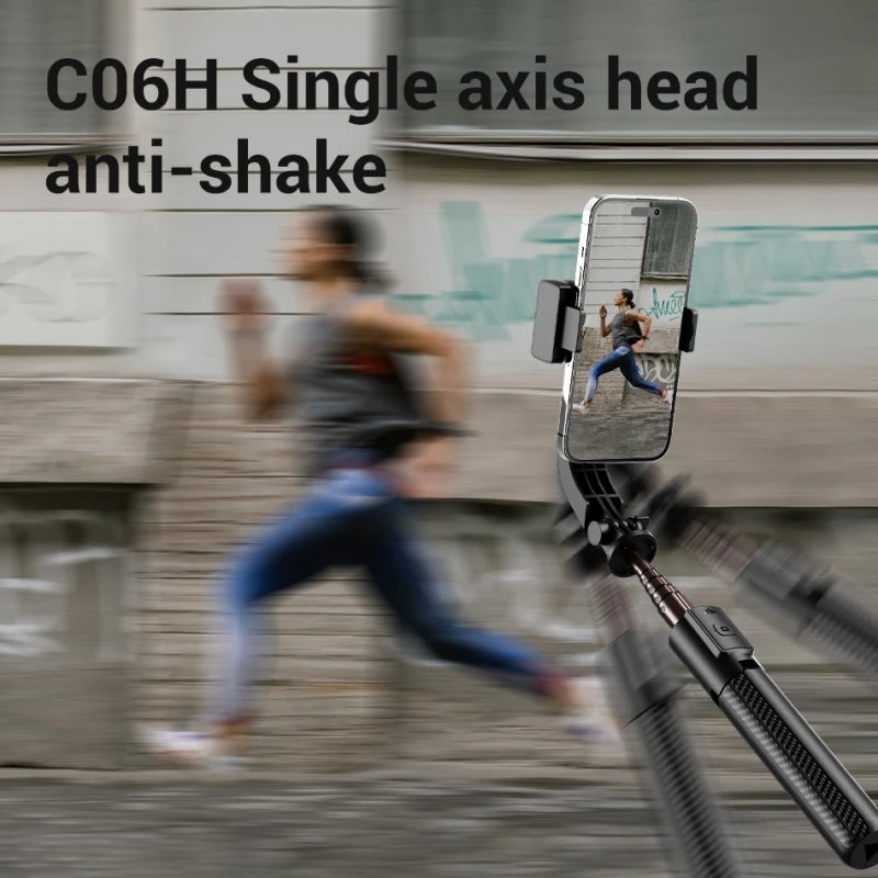 Roreta Telescopic Selfie Stick Tripod Monopod Stand Mobile Phone Support Wireless Gimbal Stabilizer For iOS Android Holder