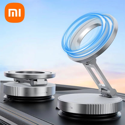 Xiaomi Vacuum Magnetic Car Phone Holder 360 ° Adjustable Suction Cup Phone Holder Magnetic Phone Holder Pocket Sized Foldable
