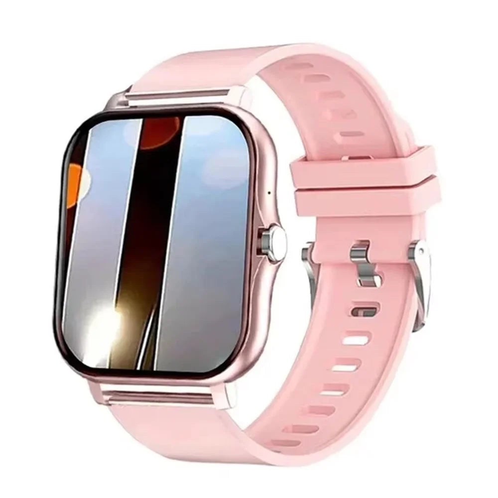 KESHUYOU 2025 New Smart Watch Bluetooth Call Message Alert Music Player Heart Rate Monitor Pedometer Smart Watch for Android IOS
