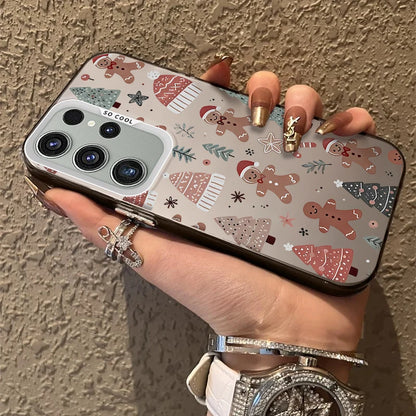 Christmas Tree Santa Claus Case for Samsung Galaxy S25 S24 S23 S22 Ultra S21 Plus S20 FE A73 A72 A71 A56 A55 A54 A53 A52 Cover