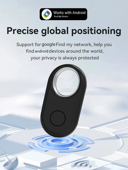 GPS Tracker for Samsung Phones Android Google Find My Device Bluetooth Locator Finder Global Positioning Anti-lost Smart Tag