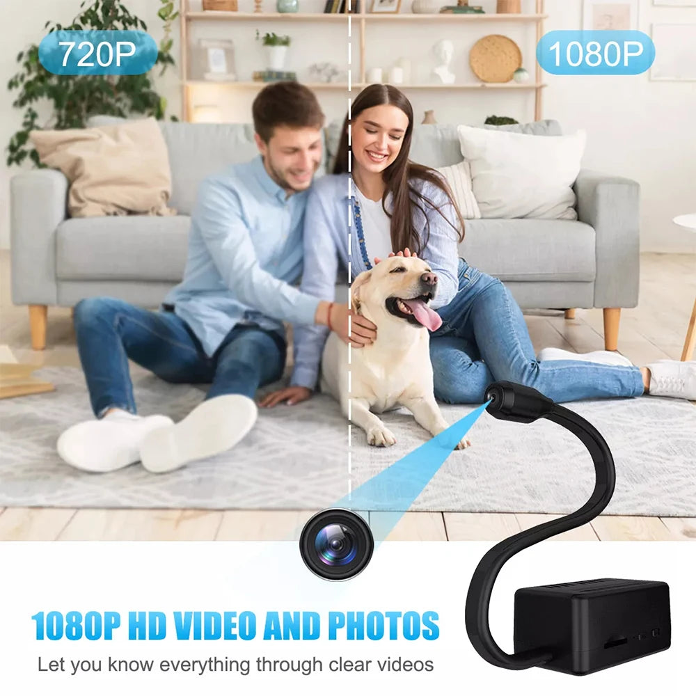 Mini Camera 1080P HD WiFi Wireless Camera Video Recorder Home Security Surveillance Motion Detection P2P Camcorder Remote View