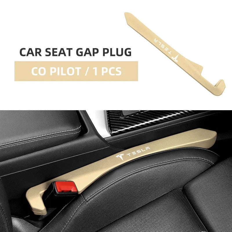1pcs Car Seat Side Filling Strip Gap Car Interior Decoration Supplies for Tesla Model 3 2022 X S Cc3 Cybertruck 2021 Y Juguete