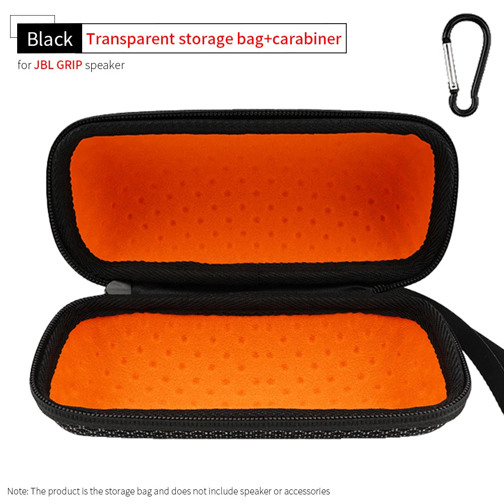 Hard Portable Speaker Bag for JBL GRIP Speaker Sound Permeable Bags GRIP Transparent Box Outdoors Travel Carrying Case