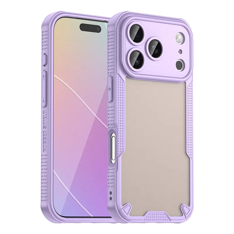 For iPhone 17 Pro Case iPhone 17 Pro Cover TPU Border Durable Matte Bumper Protective Phone Case For iPhone 17 Air Pro Max Funda