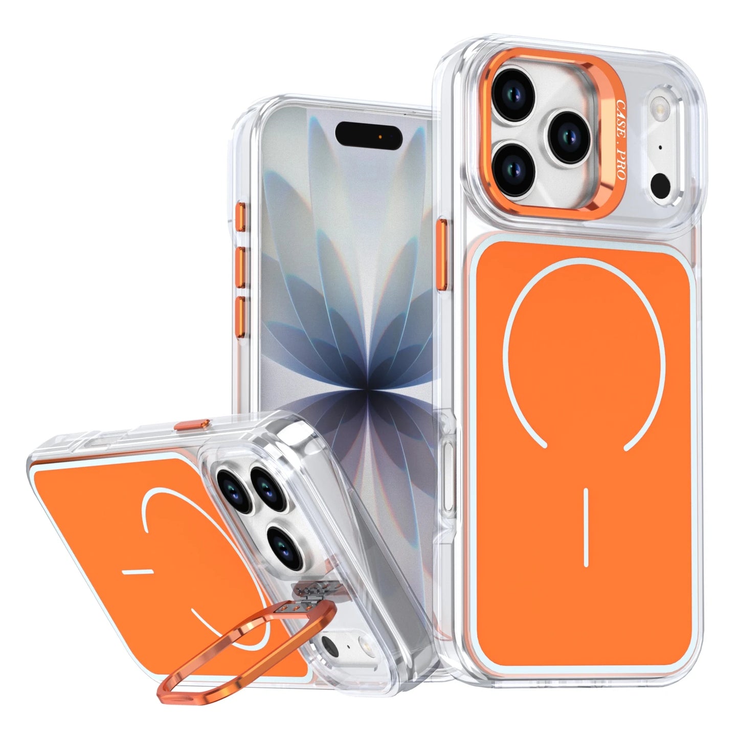 Luxury for Magsafe Magnetic  Clear Colorful border Case For iPhone 17 Pro Max Air 16 15 14  Plus 13 12 11 Wireless Charge Cover