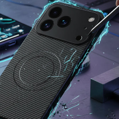 Carbon Fiber for IPhone 17 Pro Case Strong Magnetic Phone Case Slim Thin Smooth TPU Bumper for IPhone 17/17 Pro/17 Air/17 ProMax