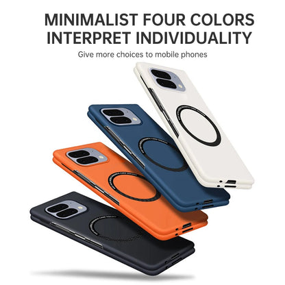 For Pixel 10 Pro Fold Frameless Magsafe Hard PC Case for Google Pixel10pro 9 Pro Fold 2 Wireless Charging Cover Ultra-thin