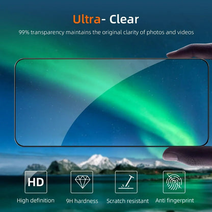2 Pack For Samsung Galaxy Z Fold 7 6 5 Tempered Glass Screen Protector Auto Dust-Elimination Bubble Free HD Clear