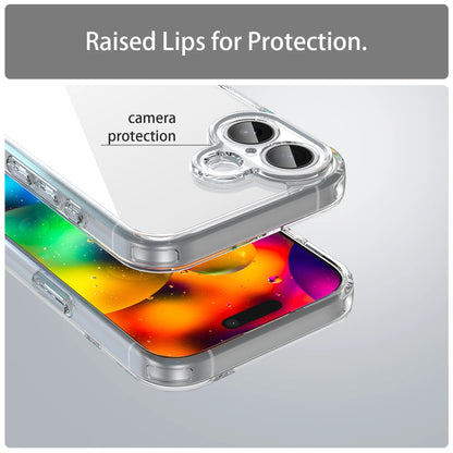Transparent Protective Case For Iphone 17/17air/17pro/17promax Shockproof Back Cover/Anti-Drop 4 Corners