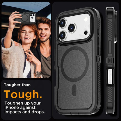 Case For iPhone 17 16 15 14 13 12 11 Pro XR Max Plus Heavy Duty Shockproof Anti-Scratch Rugged Protective with Kickstand Cover